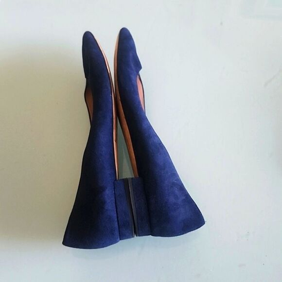 Giorgio Armani Suede Leather Flats - Picture 6 of 10